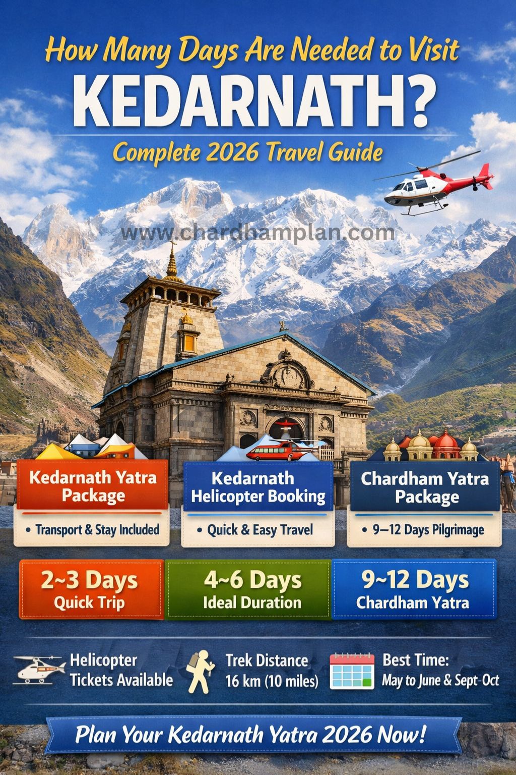 How Many Days Are Needed to Visit Kedarnath