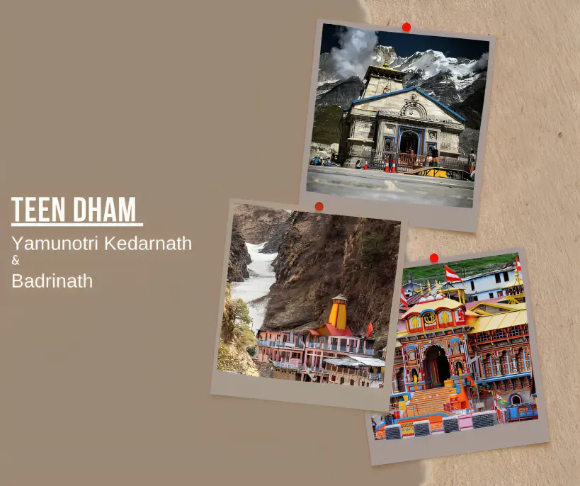 Teem Dham Package from Haridwar