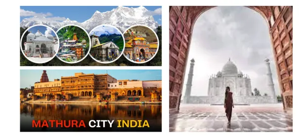 Chardham Yatra with Agra Mathura Tour